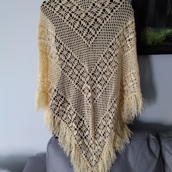 Handcrafted Boho Crochet Wrap - Picture 8 of 8